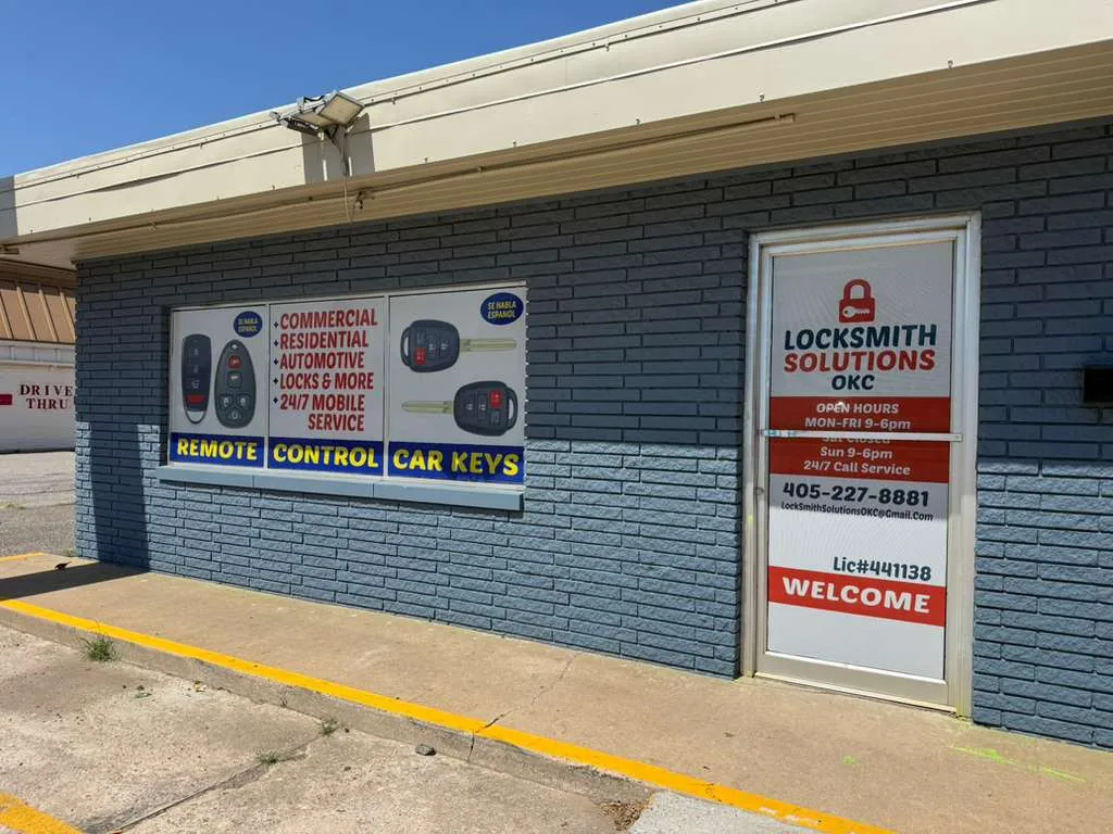 Locksmith Solutions OKC storefront at 3109 S Western Ave, Oklahoma City
